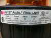 Federal Signal Av1st Av1st120a Audible Visual Strobe Light  120Vac Ambe