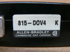 Allen-Bradley Overload Relay, 815-D0v4, 5" X 1 1/4" X 4", 600 Vac Max