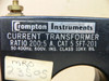 Crompton Inc. 200:5A 50-400Hz 600V Current Transformer 5Sft-201