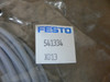 Festo Nebu-M8g3-K-5-Le3 Xd13 3 Wire Connecting Cable Female To Flying Lead