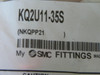 Smc, Kq2u11-35S, Branch Y, 3/8 Tube X 1/4 Npt Thread
