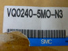 Smc Vq0240-5Mo-N3 Vq02405mon3 Valve Dbl Flip N/Plug-In