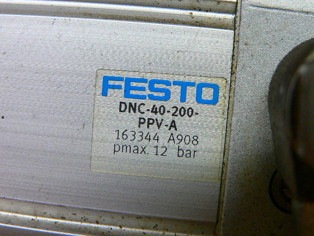 Cylindre Pneumatique Festo DNC-40-200-PPV-A Neuf – Course 200mm, Alésage 40mm