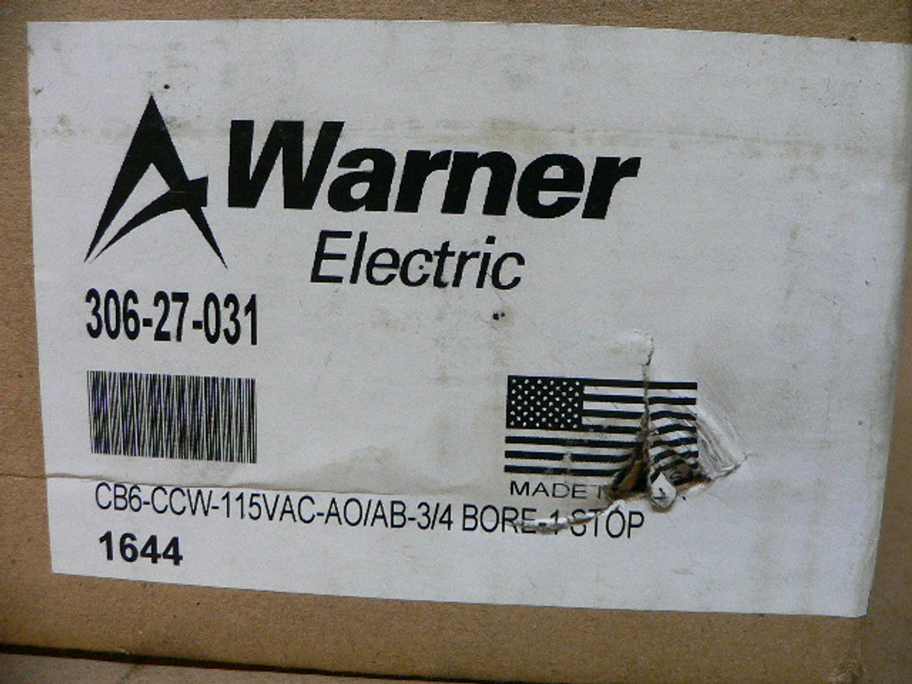 Warner Electric 31622031 Clutch Brake Controller Fen Industrial