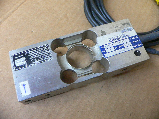 Milltronics Load Cell 25 Lbs 12.5 Kg Output 2.0 Mv/V At Tr0049 - Fen ...