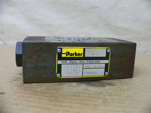 Parker CPOM3AAN Pilot Operated Check Sandwich Valve (5000 PSI Design ...