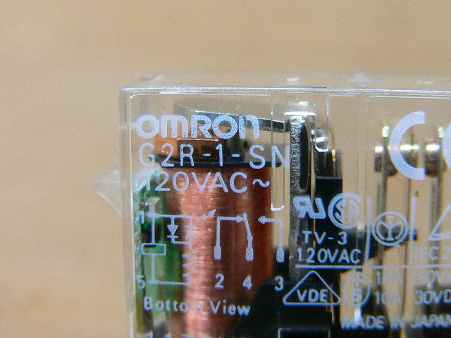 Omron G2r-1-Sn 120Vac Relay - Fen Industrial
