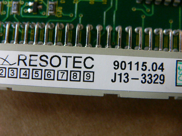 Resotec 90115.04 Digital Input Pc Board - Fen Industrial