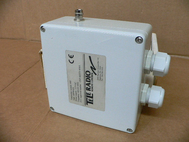 Tele Radio 460 Remote Control Transmitter System Type 408Wadl 433 92 ...