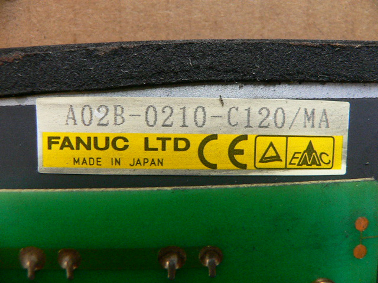 FANUC KEYBOARD UNIT A02B-0210-C120/MA Operator Interface Panel