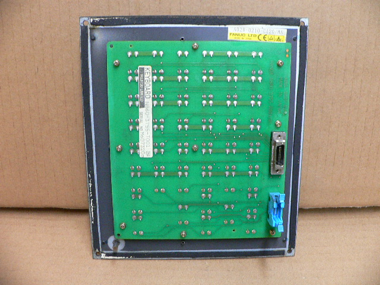 FANUC KEYBOARD UNIT A02B-0210-C120/MA Operator Interface Panel