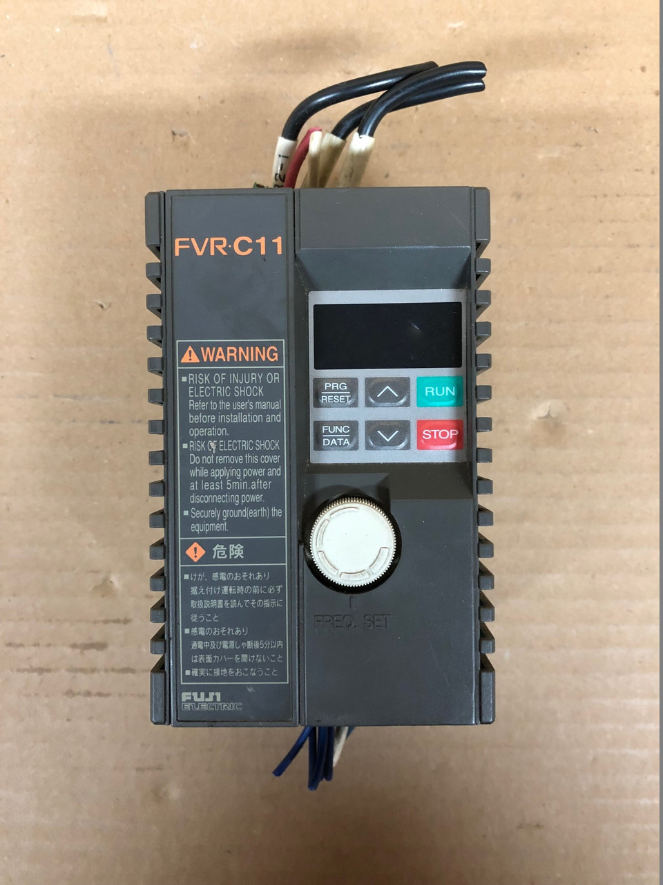 Fuji Electric FVRO.1C11S-2 AC Drive FVR.C11 0.26kVA 0.7A 200