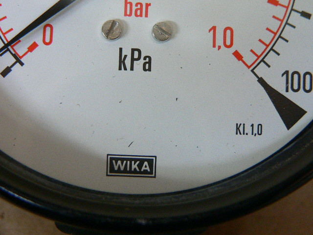 WIKA KI.1,0 PRESSURE GAUGE 0100 Fen Industrial