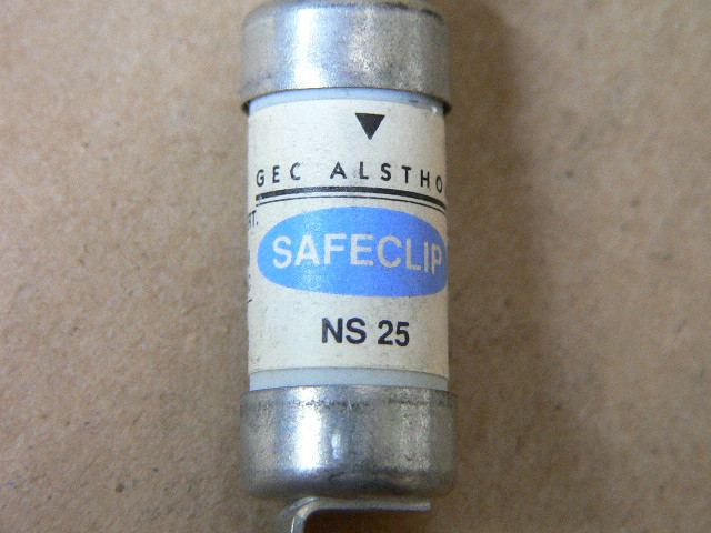GEC ALSTHOM NS25 FUSE LINK 25AMP 440VAC 250VDC 80K Fen Industrial