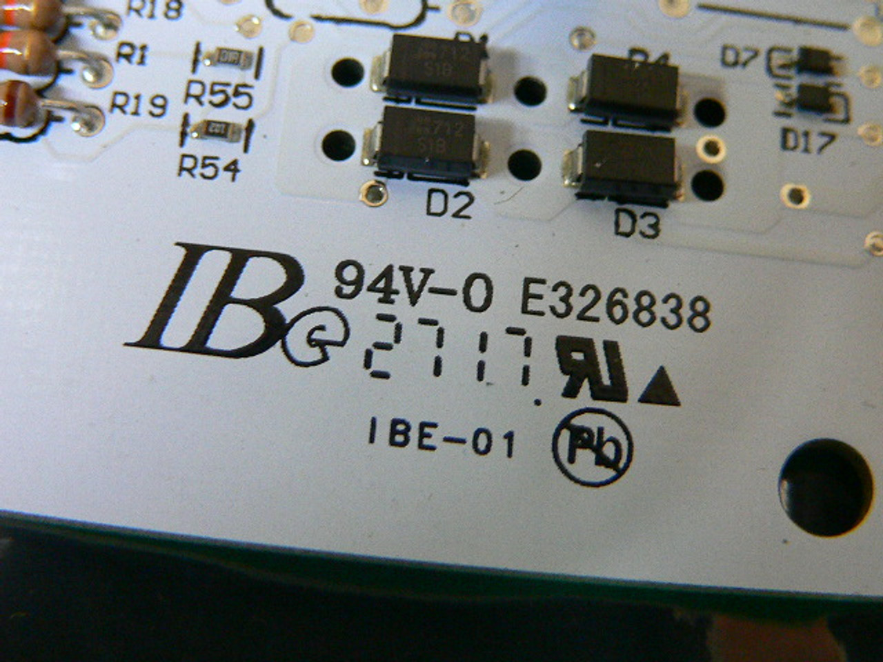 IB 94V-0, E326838 CIRCUIT BOARD - Fen Industrial