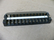 New Marathon 1612H 600V 30 Amp 12P 16-Awg Dual Row Terminal Block Barrier