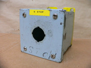 Hammond 1437A Pushbutton Enclosure Mild Steel Extra Deep