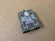 Allen Bradley 800M-Xa Series B Contact Block 300Vac Max 1 No 1 Nc