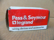 Pass & Seymour 3801 Power Outlet 30A 250V Flush Mount 2P 3W