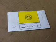 Allen Bradley 800H-W062 Legend Plate Allen Bradley 800H-W062 Legend Plate