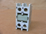 Sprecher & Schuh Cs3-P-02 Auxiliary Contact Block Sprecher & Schuh Cs3-P-02 Auxiliary Contact Block