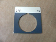 Allen-Bradley 800T-X529 Series A Legend Plate (New) Allen-Bradley 800T-X529 Series A Legend Plate (New)