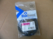 Blue Diamond 6248 Premium 10Ft Vga Video Cable Ferrite Core Cable Male To Male Blue Diamond 6248 Premium 10Ft Vga Video Cable Ferrite Core Cable Male To Male