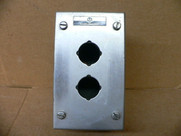 Hoffman A404SC Push Button Enclosure 1 Hole w/ AB 800F-X10/ BMI