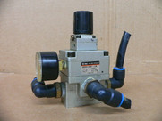 Smc Vex1333-04 Power Valve / Precision Pressure Regulator