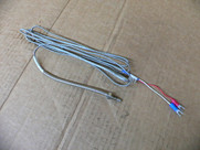 Hualin 2 Meter K Type Thermocouple With Stainless Steel M6 Threaded Probe