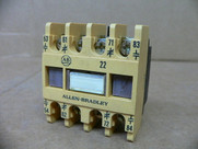 Allen Bradley 195-Fa22 Ser A Contact Block