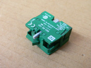 Rb2-Be101 - Shamrock Contact Block Switch,Normally Open,Standard Type, Green
