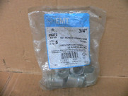 Halex 26272 Electrical Metallic Tube Set-Screw Connectors 3/4" (Lot Of 5)