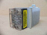 Gold Single-Phase Solid State Relay Sap4040d 40A 40-480V Dc Control