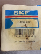 6200-2Rs Skf Brand Rubber Seals Bearing 6200-Rs Ball Bearings 6200 Rs