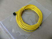 Balluff C21ae300vy150f 3 Pole Female Single Ended Cable 250V 4Amp