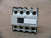 Klockner Moeller 04 Dil Auxliary Contact Block