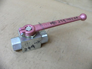 Argus Dn 12, Pn 500, 594284, 03.04, M/C 294 Pneumatic Valve