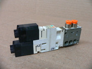 Smc Vq1370-5L0-N3 Vq13705lon3 Valve Dbl Sol Cassett
