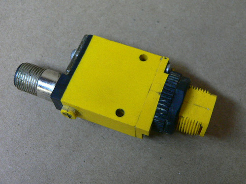 Banner Mini-Beam Sm312fqd Fiberoptic Glass, Quick Disconnect