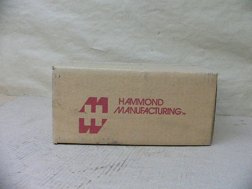 Hammond Manufacturing Ej1084 Junction Box Enclosure W/Panel Steel Gray 10X8x4in