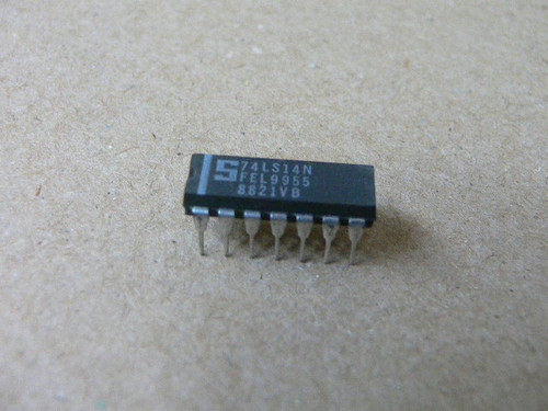 Signetics 74Ls14n, Fel9955, 8821Vb Din Dip Module