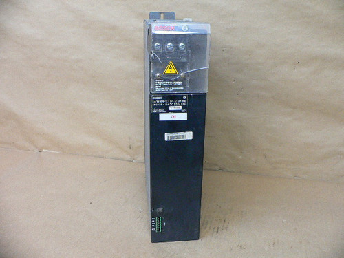 Bosch Servo Supply Module Vm 50/B-Tc 1 3/Pe 400Vac 50Hz 114 Dc 520V