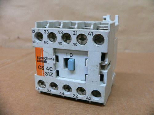 Sprecher+Schuh Control Relay Cs 4C 31Z Sprecher+Schuh Control Relay Cs 4C 31Z