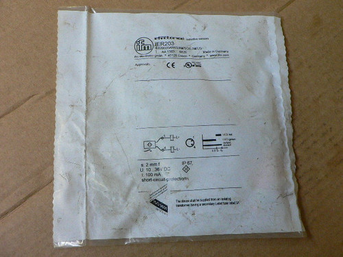 Ifm Electronic Cable With Efector Ier203 New New