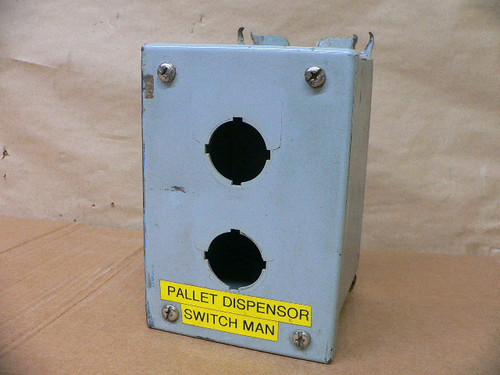 Hammond 1437B 2 Hole Double Deep Push Button Enclosure
