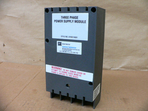 Cutler-Hammer 8793C15g01 Three Phase Power Supply Module Cutler-Hammer 8793C15g01 Three Phase Power Supply Module