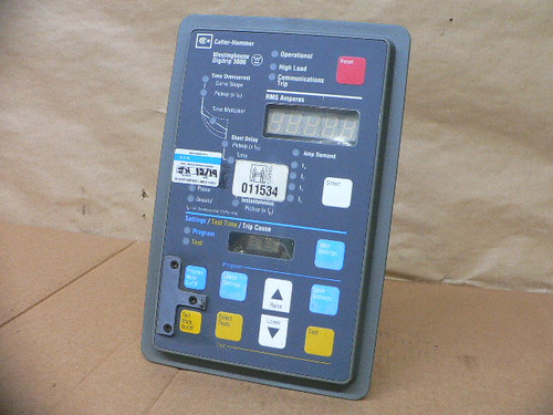 Cutler Hammer Digitrip 3000 4D13120g01 980119, Digitrip 3000 Cutler Hammer Digitrip 3000 4D13120g01 980119, Digitrip 3000