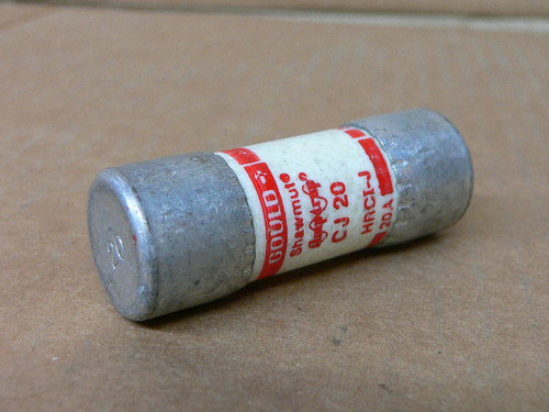 Electrical Fuse Gould Shawmut Amp-Trap Class J 20A 20 Amp 600V Hrci-J Cj20 Electrical Fuse Gould Shawmut Amp-Trap Class J 20A 20 Amp 600V Hrci-J Cj20
