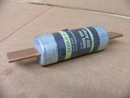 Gould Shawmut Nrn 200 200A 250V One Time Fuse *New! Gould Shawmut Nrn 200 200A 250V One Time Fuse *New!